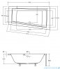 Besco Intima 160x90cm wanna asymetryczna lewa #WAI-160-NLI